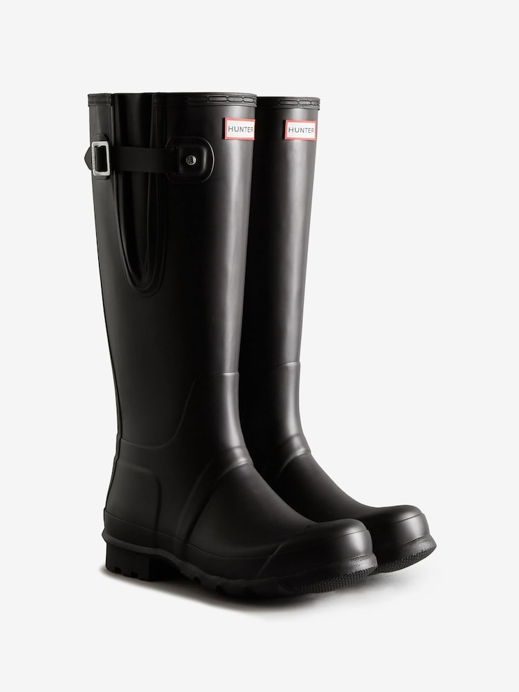 Hunter Mens Original Tall Side Adjustable Wellington Boots - Image 2 of 4