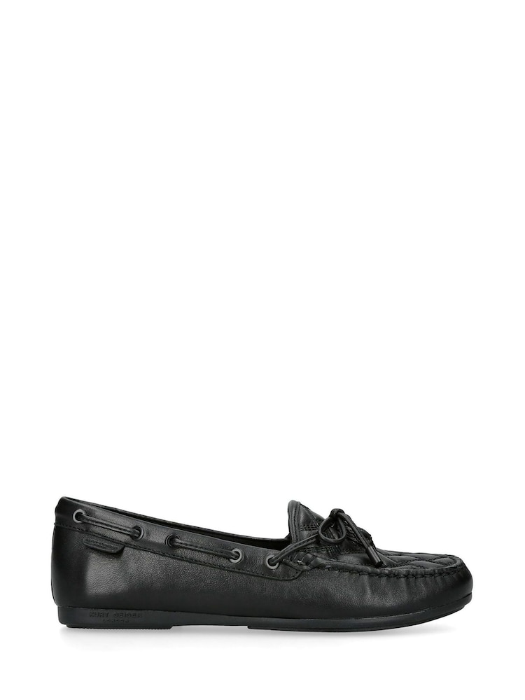 Kurt Geiger London Eagle Moccasin Drench Black Pumps - Image 2 of 5