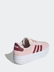 adidas Pink Kids VL Court Bold Trainers - Image 2 of 8