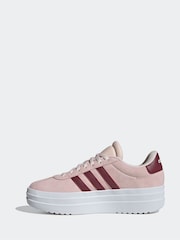adidas Pink Kids VL Court Bold Trainers - Image 5 of 8