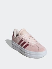 adidas Pink Kids VL Court Bold Trainers - Image 6 of 8