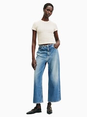 Weiß - AllSaints Karma Stevie T-Shirt - Bild 4 von 7