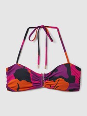 Florere Printed Bandeau Bikini Top - Image 2 of 5