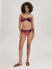 Florere Printed Bandeau Bikini Top - Image 3 of 5