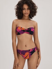 Florere Printed Bandeau Bikini Top - Image 5 of 5