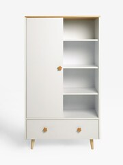 Jojo Maman Bébé White Asta Double Wardrobe - Image 5 of 9