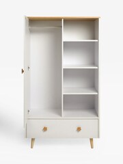 Jojo Maman Bébé White Asta Double Wardrobe - Image 6 of 9