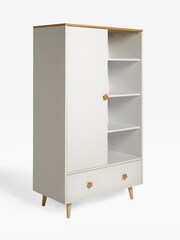 Jojo Maman Bébé White Asta Double Wardrobe - Image 7 of 9