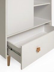 Jojo Maman Bébé White Asta Double Wardrobe - Image 8 of 9
