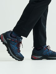 Regatta Blue Dark Samaris III Low Waterproof Hiking Shoes - Image 1 of 4