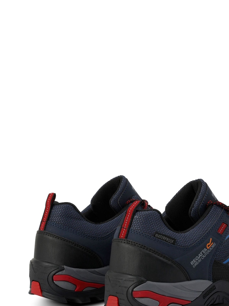 Regatta Blue Dark Samaris III Low Waterproof Hiking Shoes - Image 4 of 4