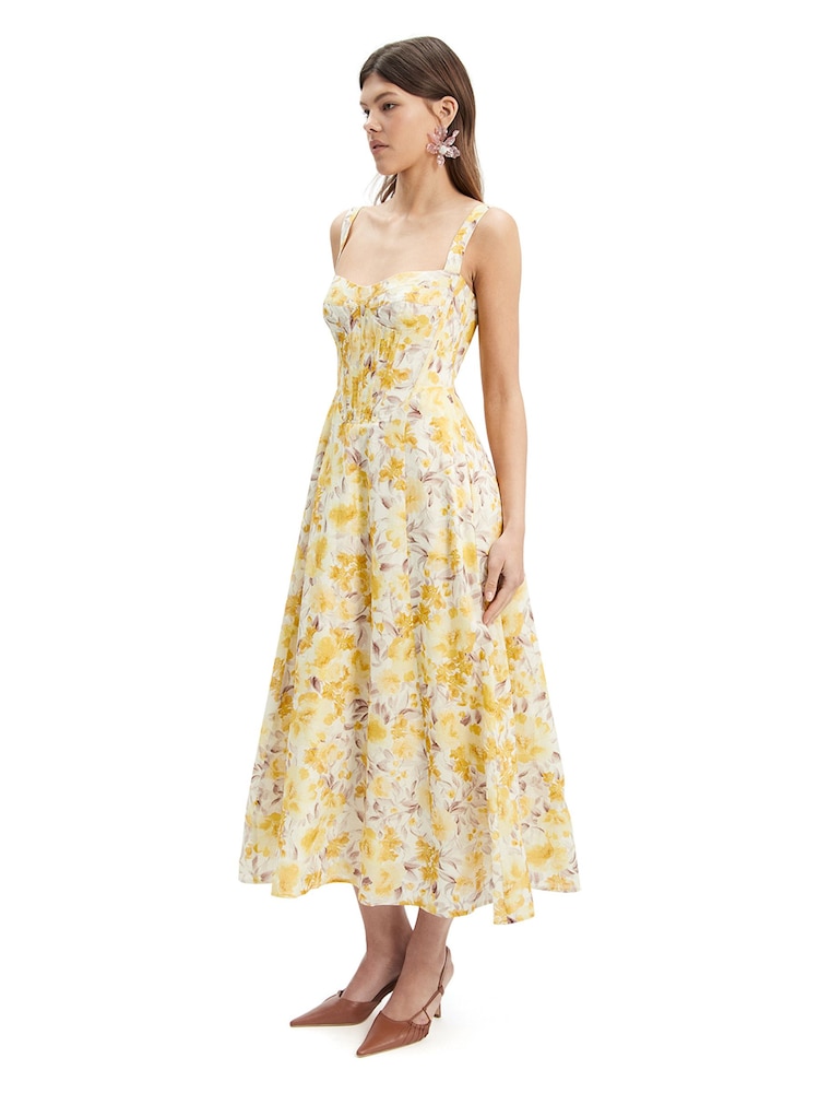 Bardot Lilah Korsett-Midikleid - Bild 2 von 5