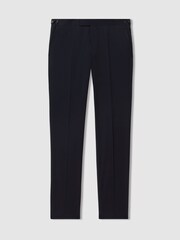Reiss Seare Katoenmix Slim Fit broek met zijversteller - Image 2 of 5