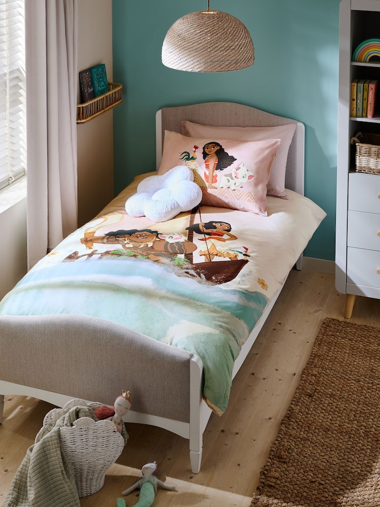Disney Moana 100% Cotton Duvet Cover and Pillowcase Set - Bild 1 von 1 Disney Moana 100% Cotton Duvet Cover and Pillowcase Set - Bild 1 von 1