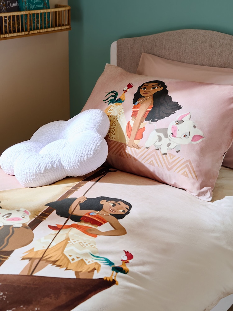 Buy Natural Disney Moana 100% Cotton Duvet Cover and Pillowcase