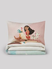 طقم غطاء لحاف وغطاء وسادة من قطن 100% وبتصميم رسومات مستوحاة من Disney Moana - صورة 7 من 8