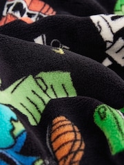 Black/Green Minecraft Fleece All-In-One (5-14yrs) - Image 7 of 7