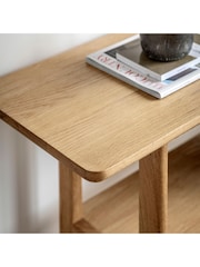Gallery Home Natural Neston Console Table - Image 4 of 6
