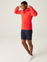 Regatta Red Kathan Zip Neck Hoodie - Image 3 of 8