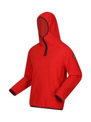 Regatta Red Kathan Zip Neck Hoodie - Image 7 of 8