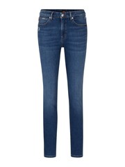 BOSS Blue Tapered Raw Hem Stretch Denim Jeans - Image 5 of 5