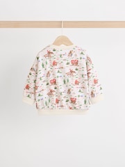 Cath Kidston Ecru Cowboy Baby Sweatshirt and Joggers Set - Image 6 of 12