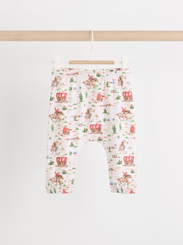 Cath Kidston Ecru Cowboy Baby Sweatshirt and Joggers Set - Image 7 of 12