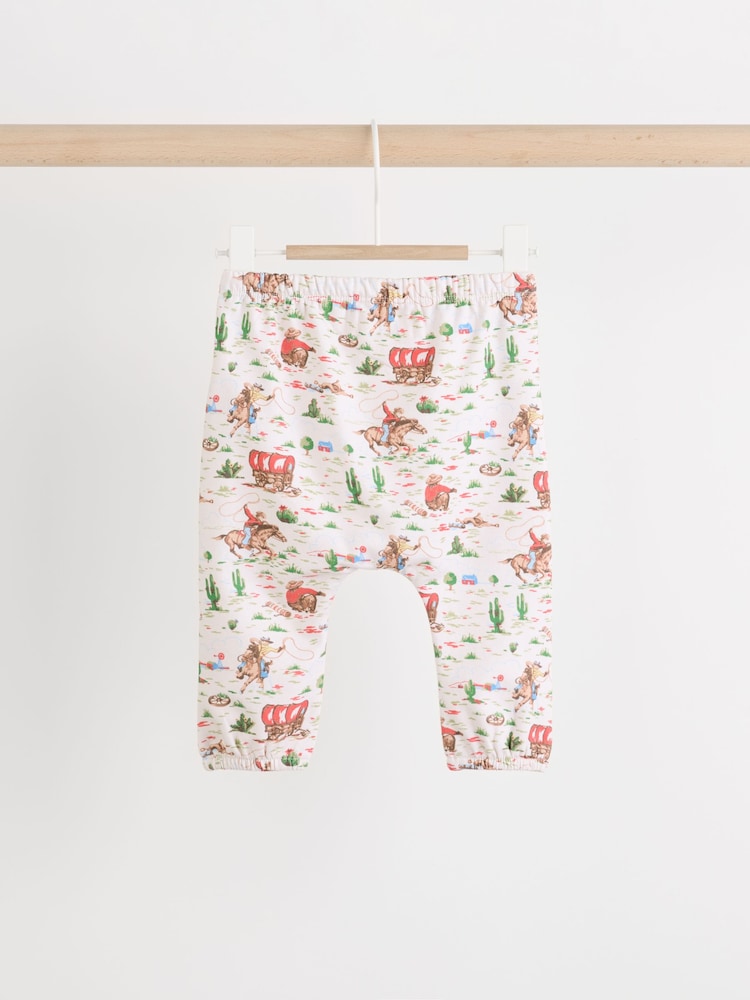 Cath Kidston Ecru Cowboy Baby Sweatshirt and Joggers Set - Image 8 of 12
