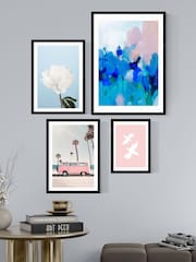 East End Prints Black Summer Pastel Wall Set - Image 1 of 1