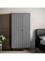 Gallery Home Grey Tetouan Double Wardrobe - Image 1 of 6