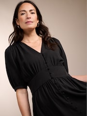 Baukjen Tia Black Dress with Tencel™ - Image 2 of 4
