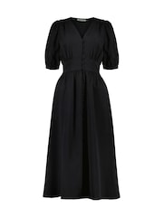 Baukjen Tia Black Dress with Tencel™ - Image 4 of 4