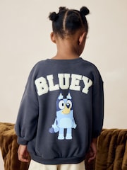 Navy Blue Bluey Sweatshirt (12mths-7yrs) - Image 1 of 4