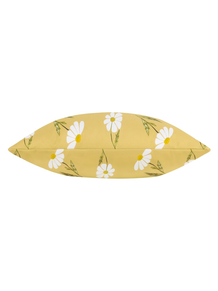 Wylder Yellow Daisies Rectangular Floral Outdoor Cushion - Image 2 of 2