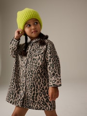 Animal Print 100% Cotton Shirt Dress (3mths-8yrs) - Image 1 of 8