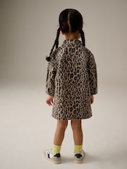 Animal Print 100% Cotton Shirt Dress (3mths-8yrs) - Image 2 of 8