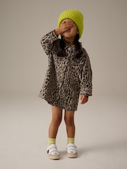 Animal Print 100% Cotton Shirt Dress (3mths-8yrs) - Image 3 of 8