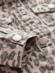 Animal Print 100% Cotton Shirt Dress (3mths-8yrs) - Image 6 of 8