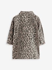 Animal Print 100% Cotton Shirt Dress (3mths-8yrs) - Image 8 of 8