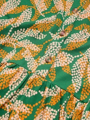 White Stuff Green Everly Jersey Shirt Dress - Image 7 of 7