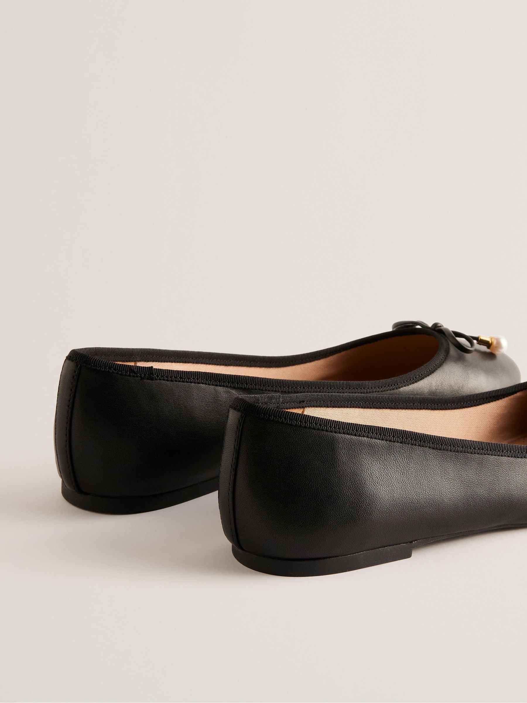 Ted baker ballerina shoes black outlet