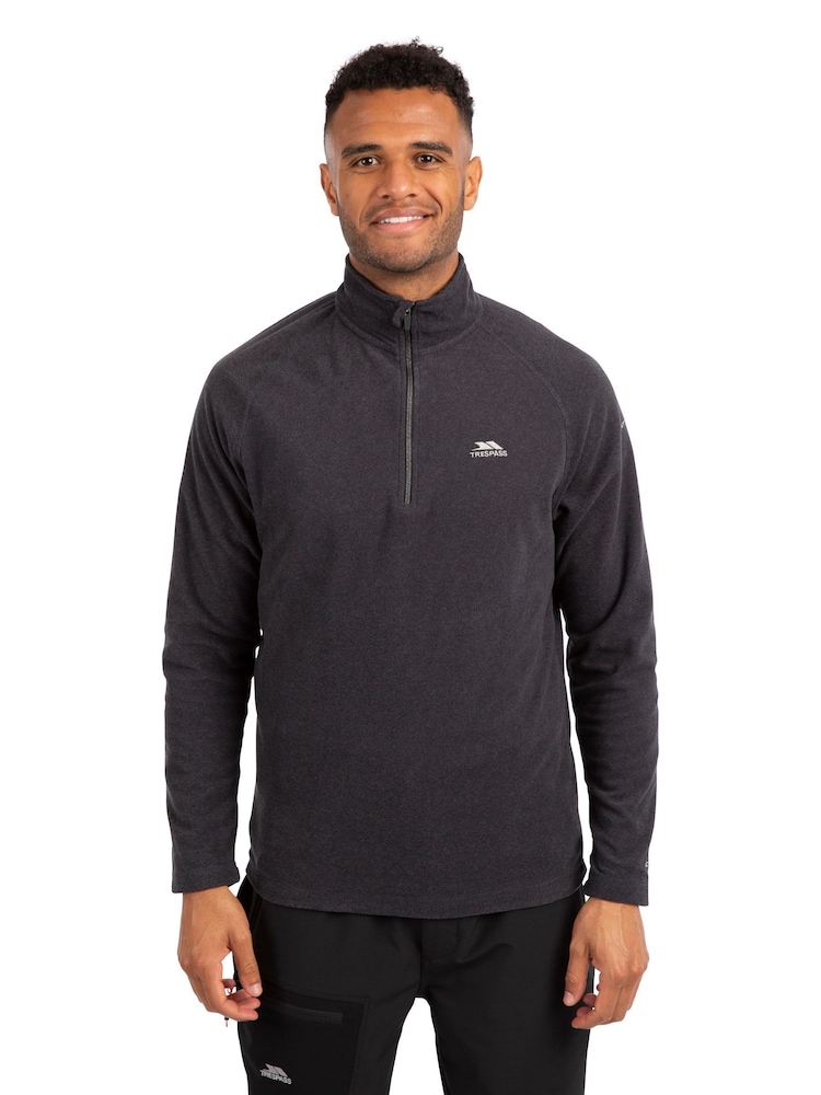Gris - Trespass Keynote Micro Fleece - Imagen 1 de 6