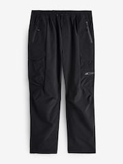 Black Relaxed Fit Tech Utility Pocket Cargo Trousers - Image 11 of 14