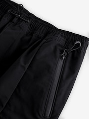 Black Relaxed Fit Tech Utility Pocket Cargo Trousers - Image 13 of 14