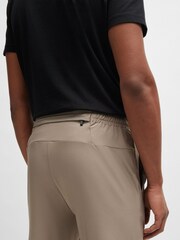 BOSS Green Tracksuit Joggers in Stretch Fabric With Decorative Reflective Logo - Image 4 of 6