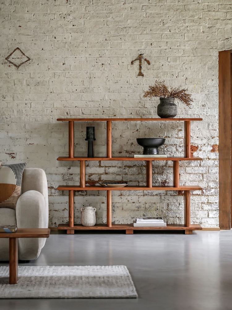 Gallery Home Natural Eddleston Open Display Unit - Image 1 of 6