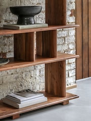 Gallery Home Natural Eddleston Open Display Unit - Image 3 of 6