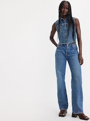 Средние синие джинсы Не мой новостной канал - Levi's® 501® 90's 100% Cotton Jeans - Image 1 of 8