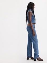 Средние синие джинсы Не мой новостной канал - Levi's® 501® 90's 100% Cotton Jeans - Image 4 of 8