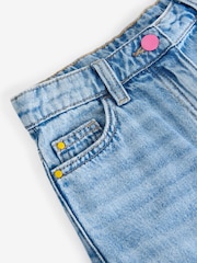 Denim SmileyWorld® 100% Cotton Barrel Jeans (3-16yrs) - Image 5 of 9